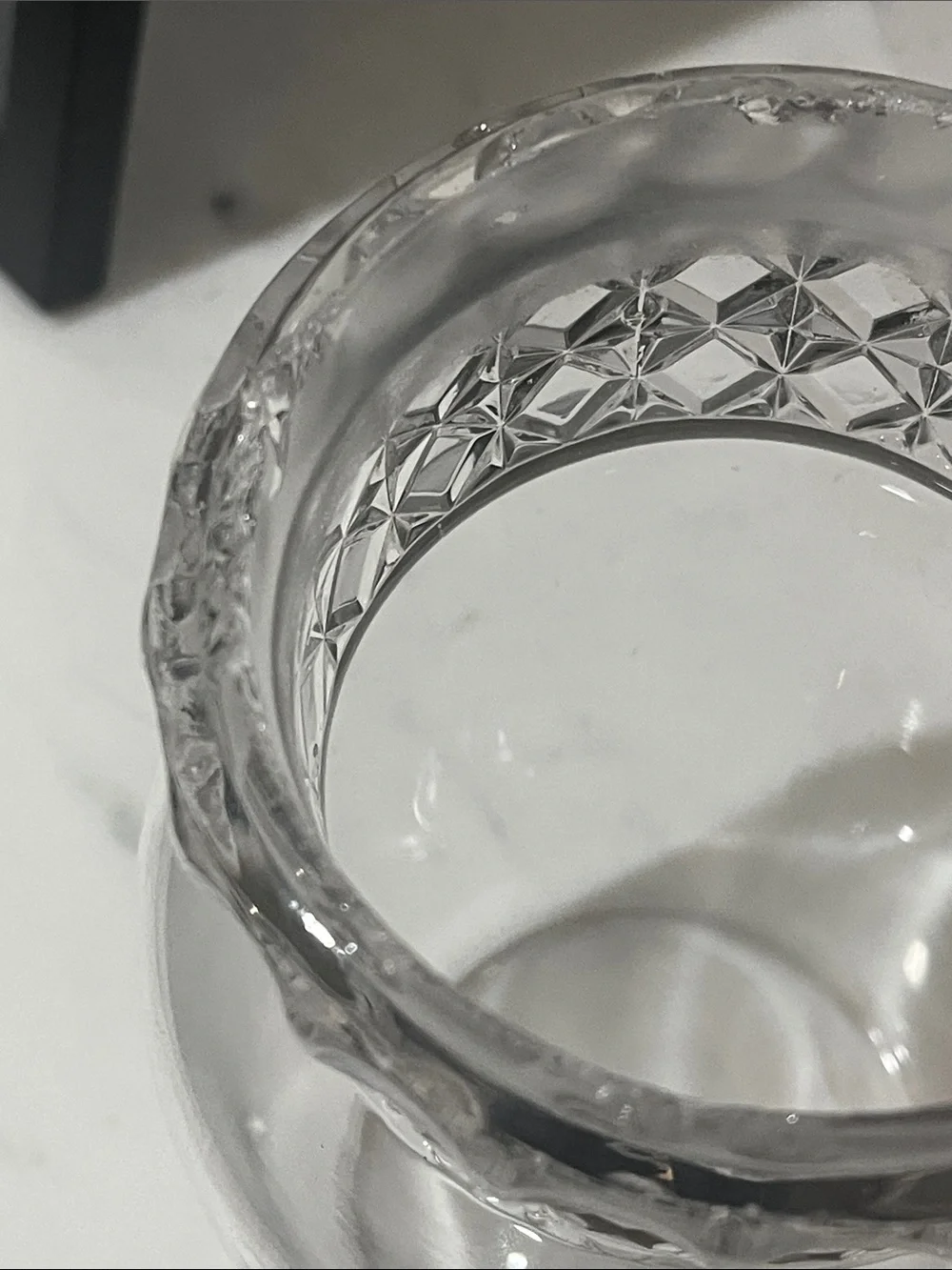 Antique Triffin Clear Decorative Glass Apothecary Jar - Vintage Amazing 🤩